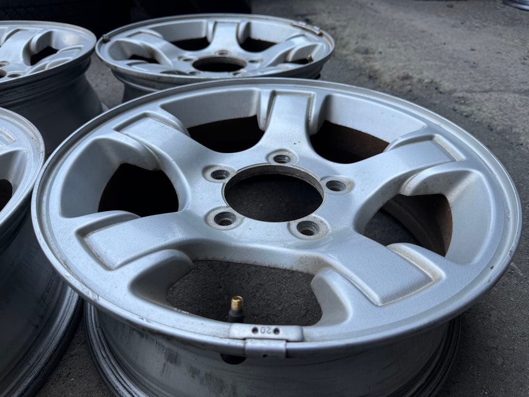 ①おそま SUZUKI ジムニー純正 ホイール16インチ （A0370）