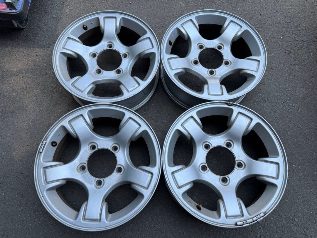 ①おそま SUZUKI ジムニー純正 ホイール16インチ （A0370）