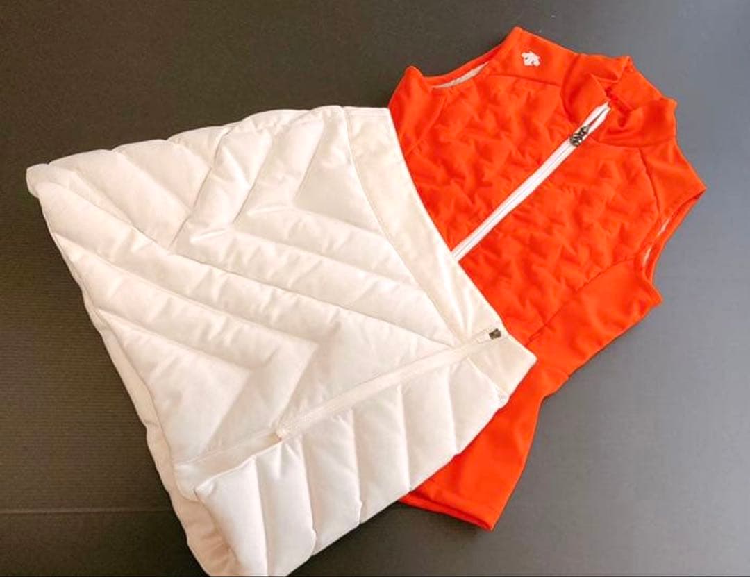 デサントゴルフ　上下②点セット　ダウンベスト　ダウンスカート 防寒