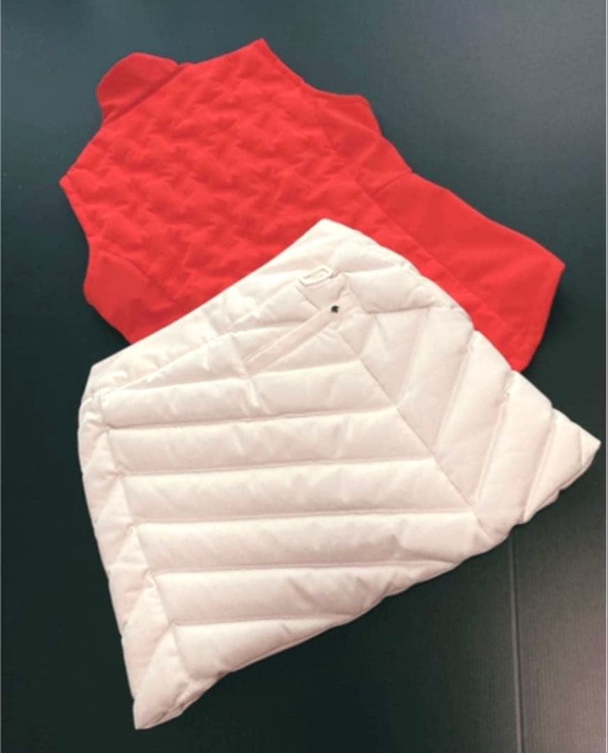 デサントゴルフ　上下②点セット　ダウンベスト　ダウンスカート 防寒