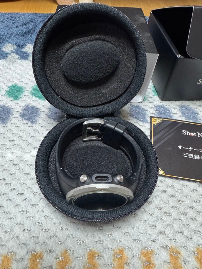 ショットナビ Evolve α ゴルフ GPS ウォッチ