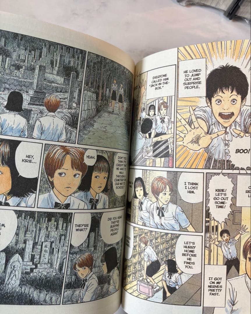 Junji ito uzumaki Gyo TOMIE 英語版　伊藤潤二セット