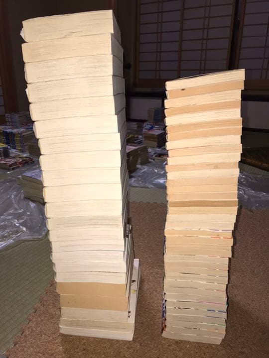 ①「ワイド版 タッチ  1〜11」②「ワイド版 虹色とうがらし 1〜6」他六つ