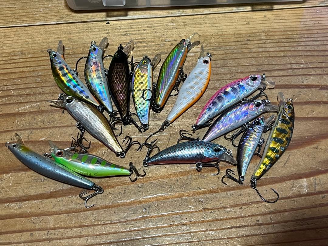 渓流　ルアー　ミノー セット