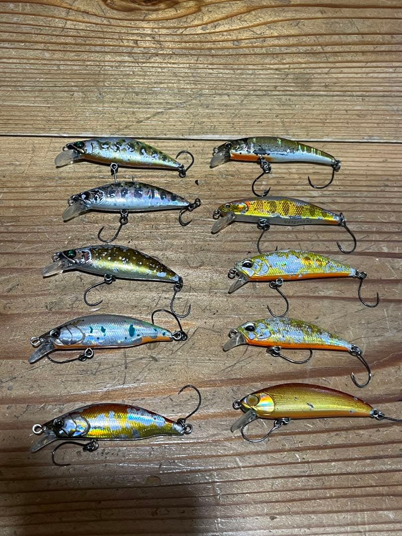 渓流　ルアー　ミノー セット