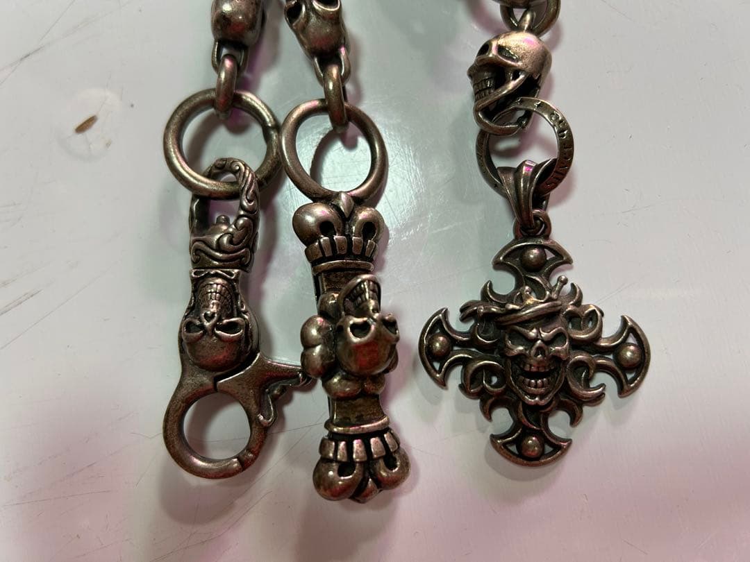 ウォレットチェーン シルバー925 ガボール ガボラトリータイプ ローグス