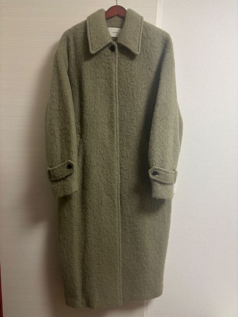 【todayful トゥデイフル】シャギーオーバーコート 38 ロングコート