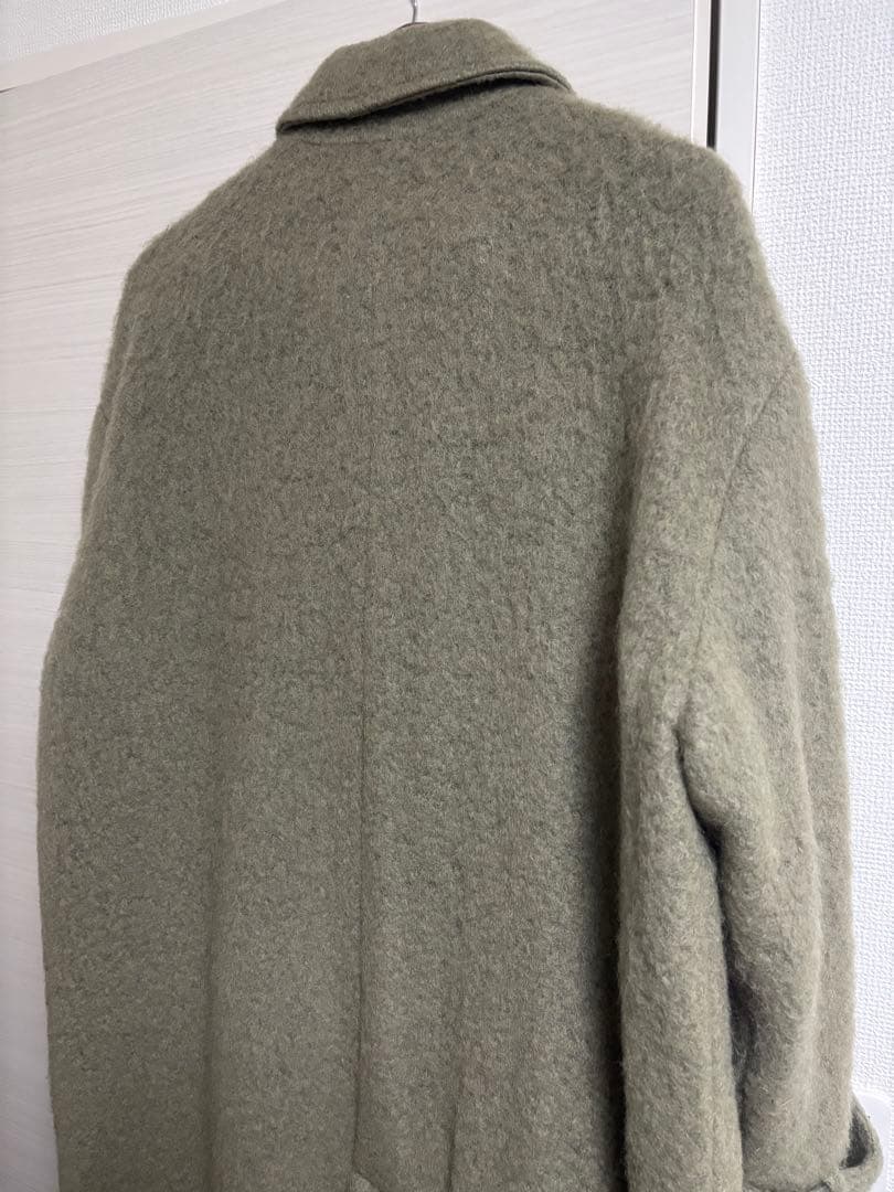 【todayful トゥデイフル】シャギーオーバーコート 38 ロングコート