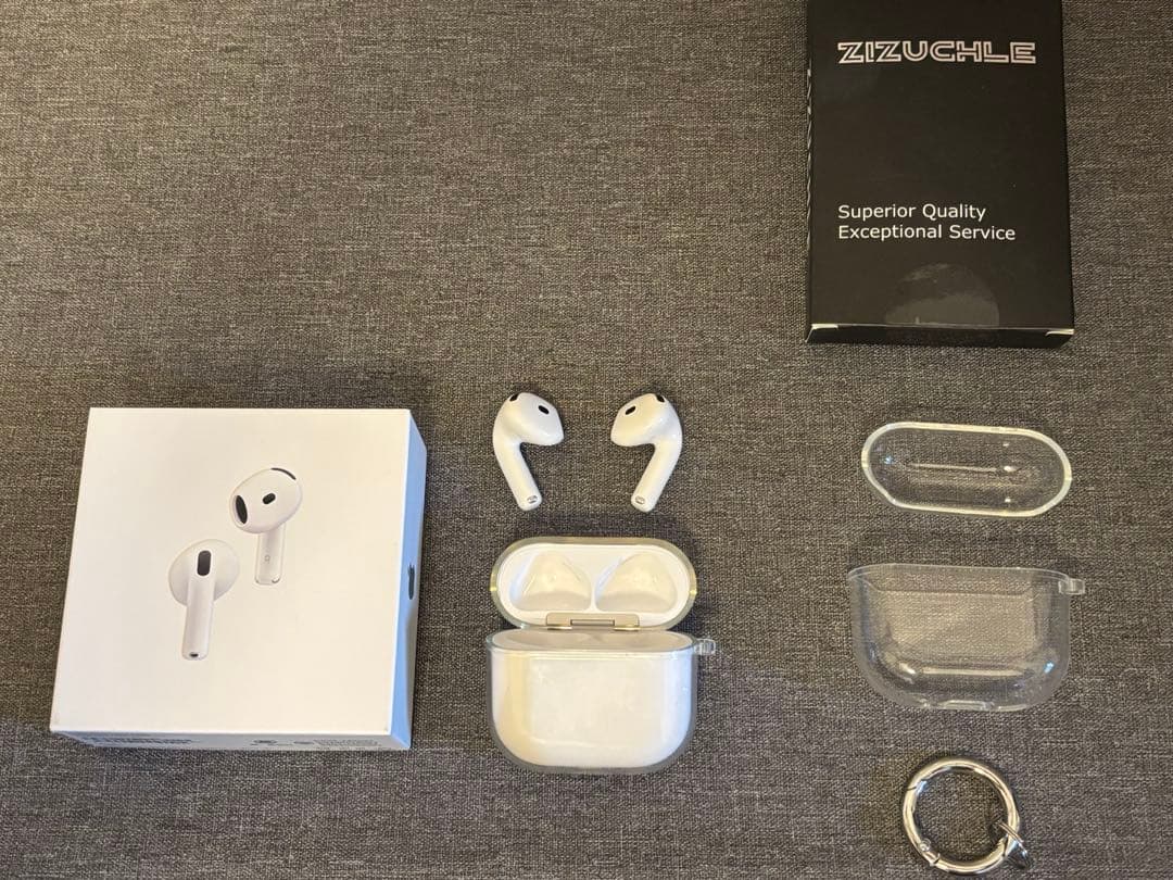 Apple AirPods4 本体 AppleCare+2027年10月 ケース