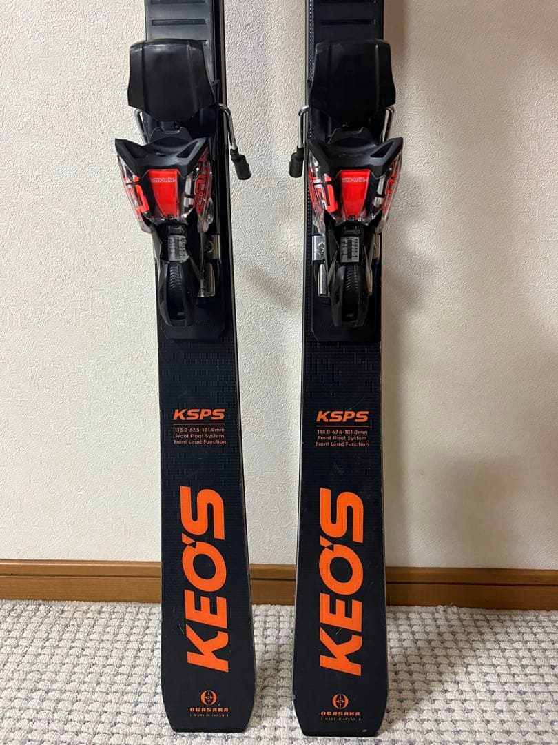 OGASAKA KEOS KSPS プレート、ビンディングセット　中古