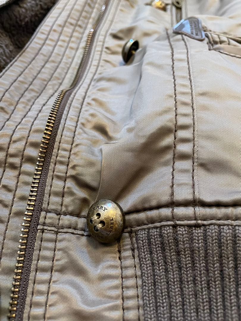 バーバリー　Burberry Blue Label ダウンベスト　38 y2k