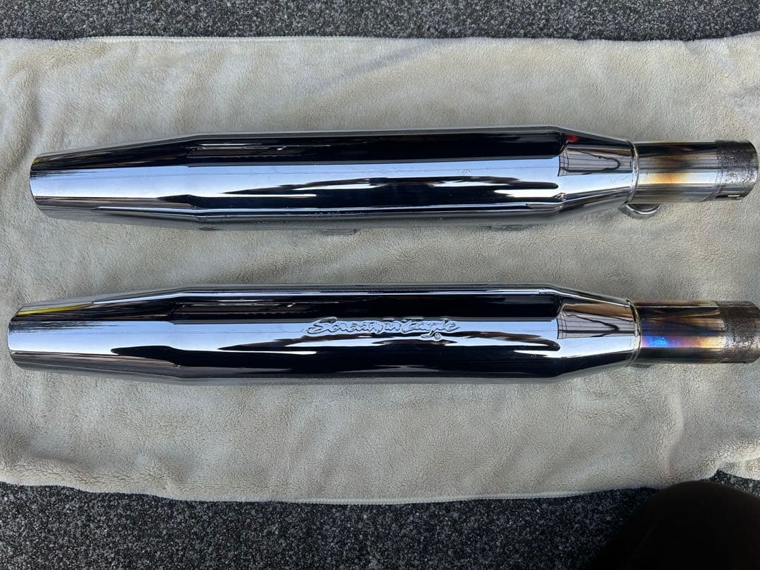 ハーレーダビッドソンTC88ソフティル用スクリーミンイーグルスリップオンマフラー