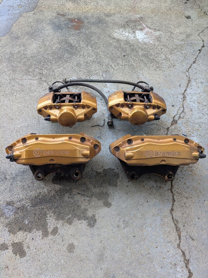 Z33 Brembo ゴールド ブレーキキャリパー