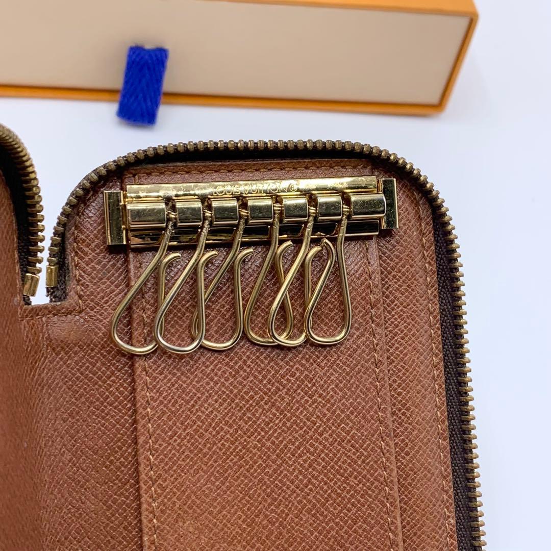 【美品/希少】ルイヴィトン　キーケース　6連　モノグラム　ポシェット6クレ