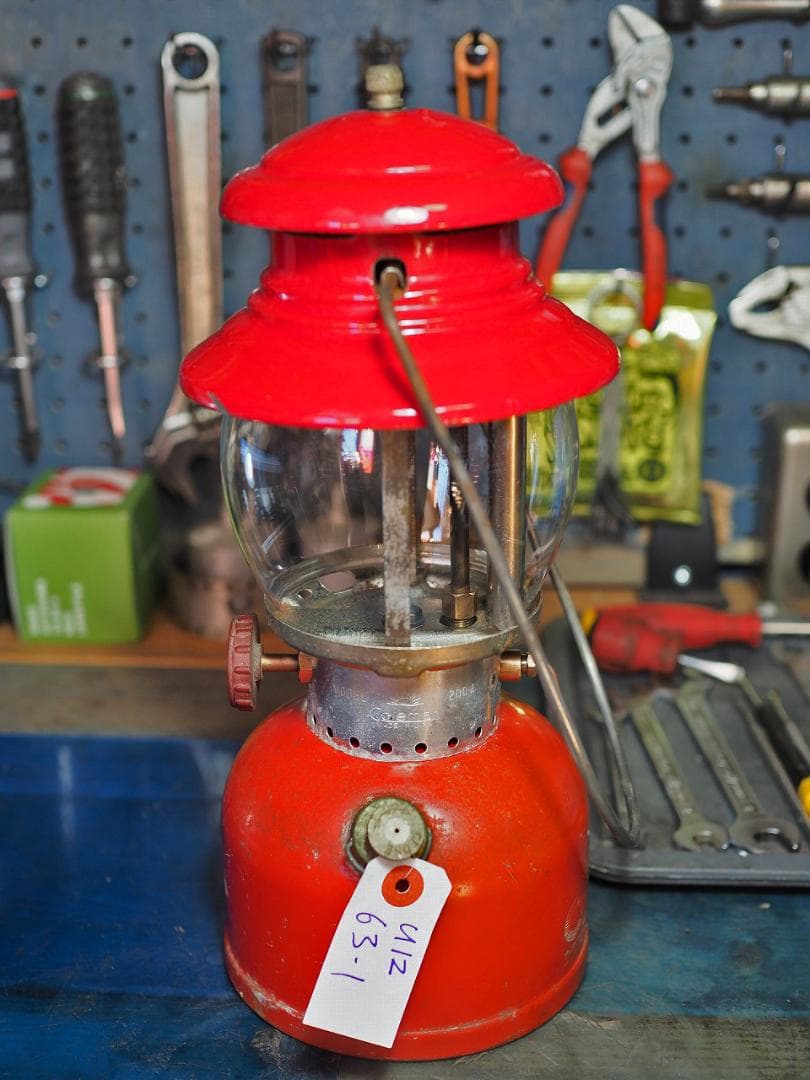 1963年1月 コールマン 200A ランタン （通称レッドボーダー）u12
