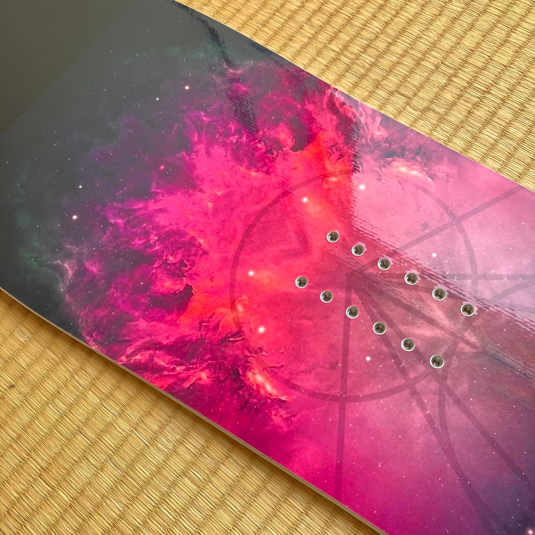 SMOKIN スノーボード 148 未使用　バック・トゥ・ザ・フューチャー風