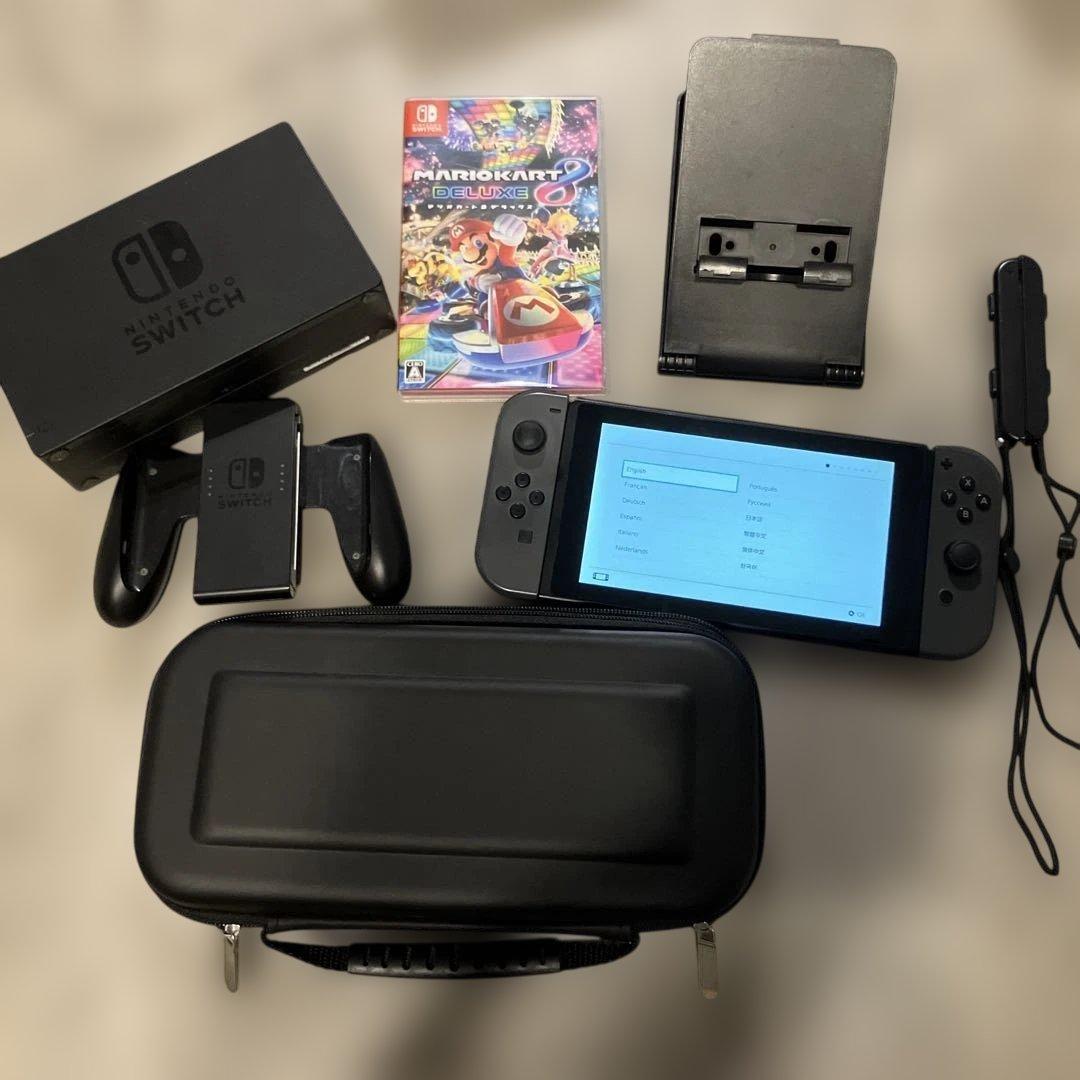 Nintendo Switch 本体 ＋マリオカート8＋ケース＋スタンド