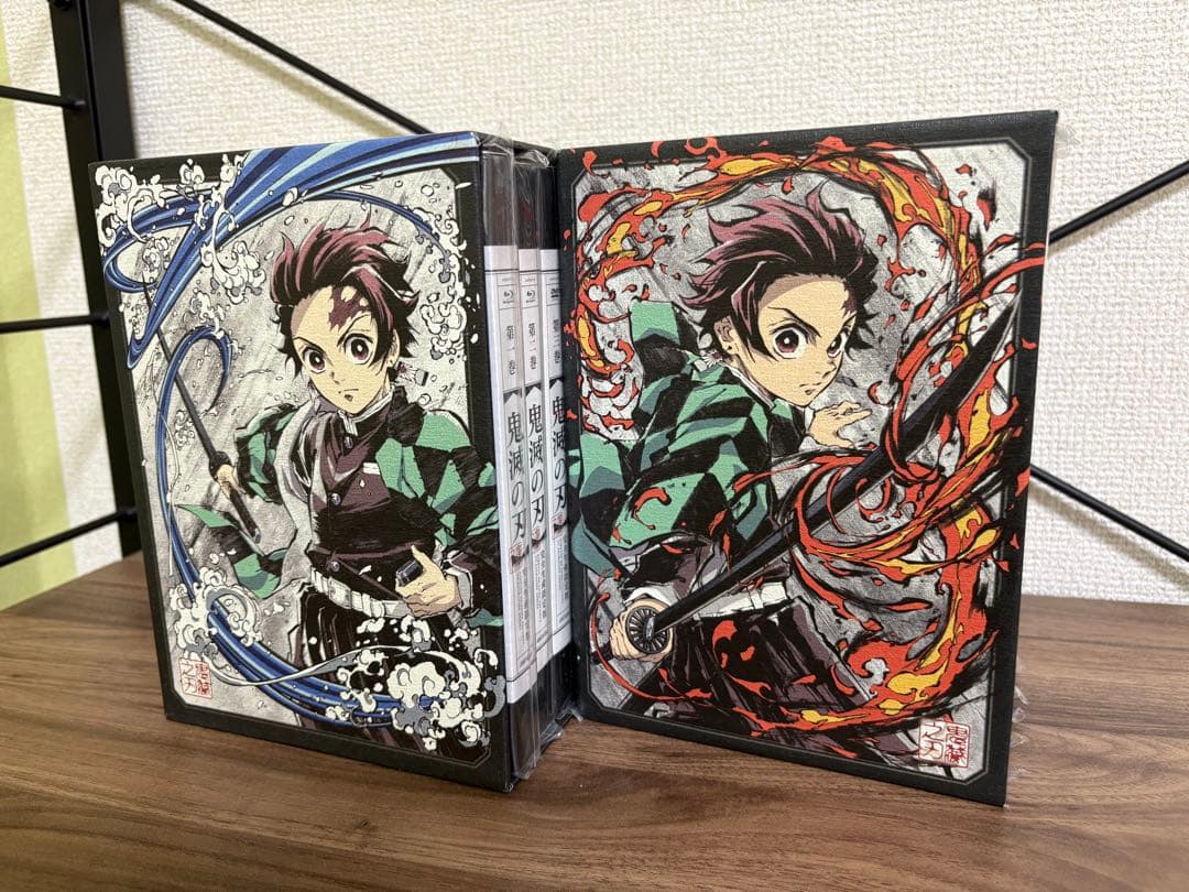 ⚠️はっち⚠️ 鬼滅の刃 竈門炭治郎 立志編 上下セット BluRay＆DVD