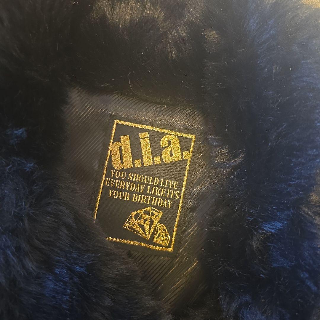 d.i.a ブラックファーコート(希少)