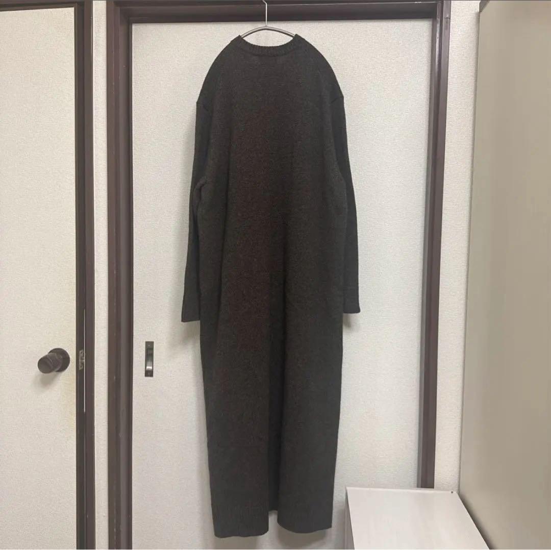 mitski 　ATON ブラウン ニットワンピース