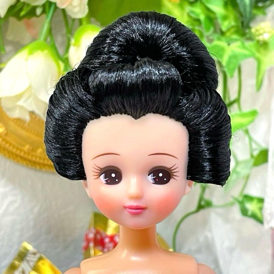 リカちゃん　日本髪風　本体のみ　☆リユース　ハンドメイド
