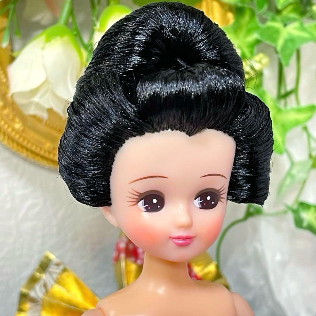 リカちゃん　日本髪風　本体のみ　☆リユース　ハンドメイド