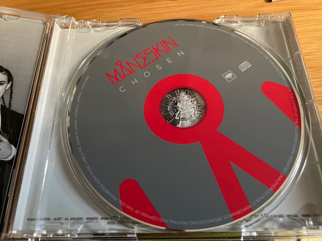 ダミアーノ直筆サインマネスキンmaneskin メガジャケット付chosenCD