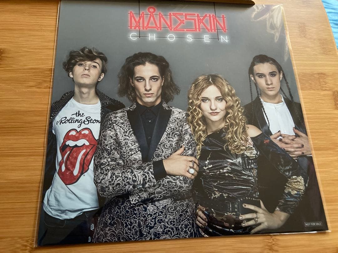 ダミアーノ直筆サインマネスキンmaneskin メガジャケット付chosenCD