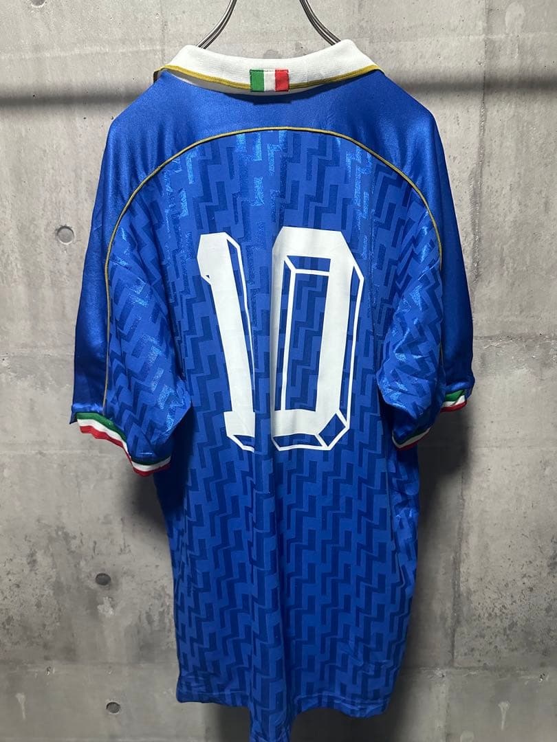 1995年 90s NIKE サッカー イタリア代表 ゲームシャツ 希少　10番