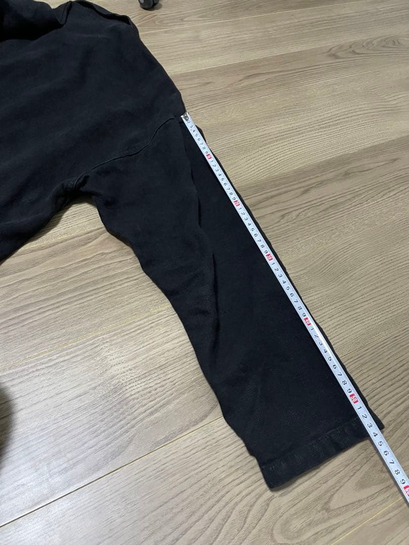 べトラ　リネン ブラック　フランス ビンテージ　ユーロ　モールスキン