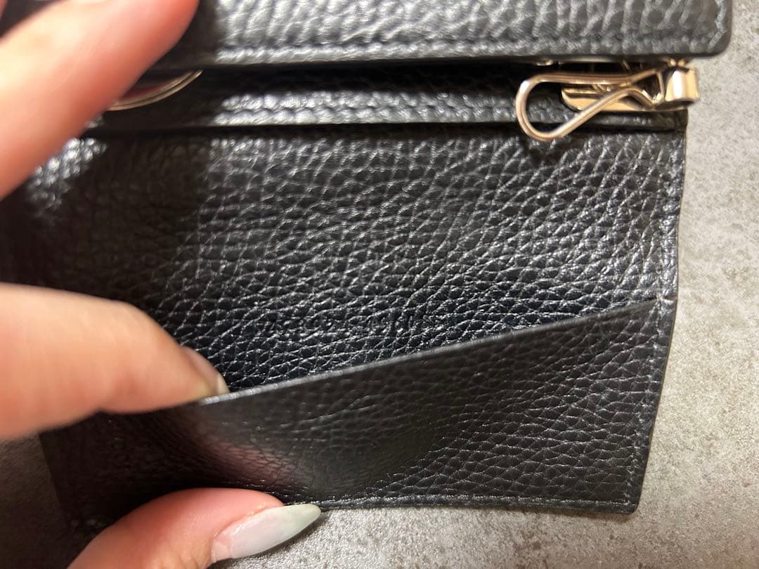 ❤️✴︎GUCCI レザー キーケース 黒