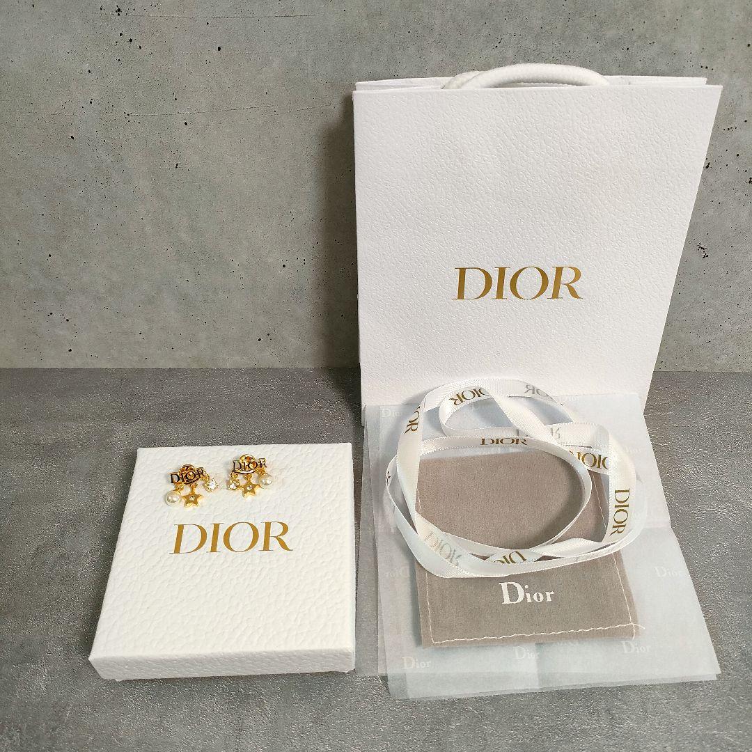 Dior ディオール ピアス ゴールド