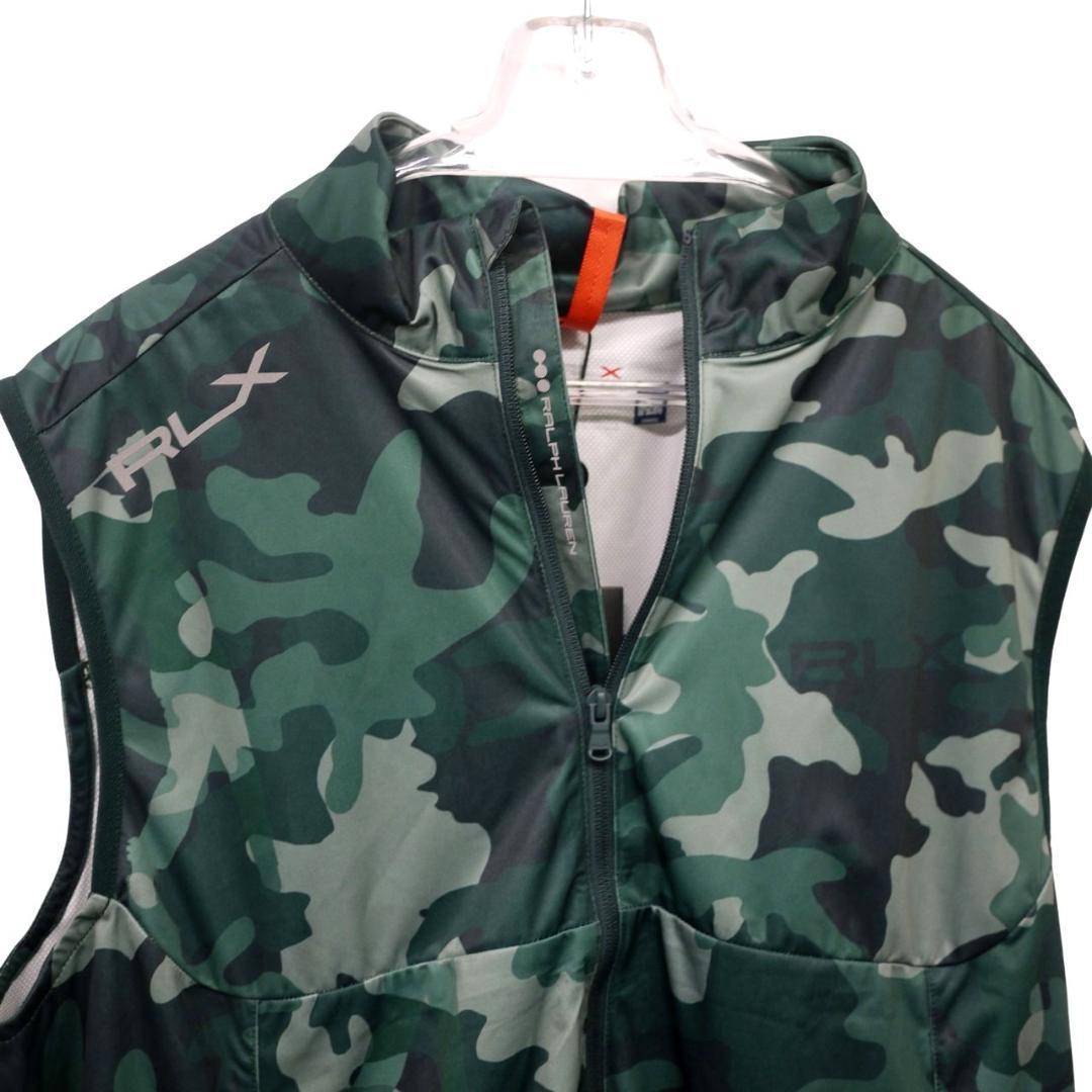 新品 RLX ラルフローレン 撥水 ストレッチ フルジップ ベスト L