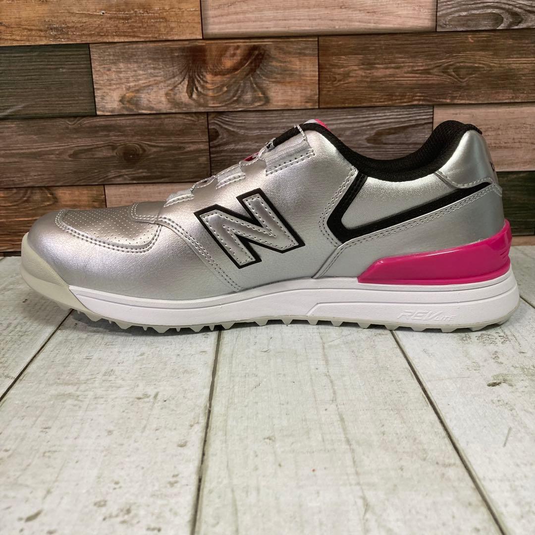 ✨新品✨ ニューバランス 574 v3 BOA ゴルフシューズ　ボア　25cm