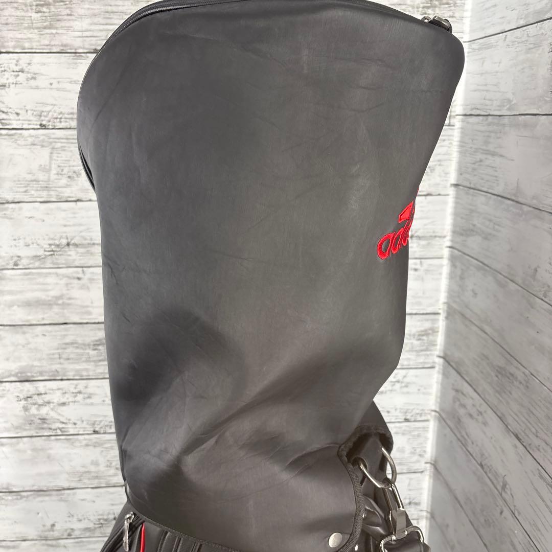 adidas ゴルフバッグ ブラック/レッド