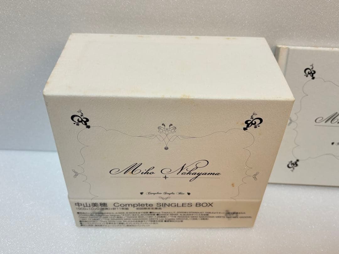 Ｓ*Ｏ様 中山美穂　Complete SINGLES BOX 初回限定生産品 C