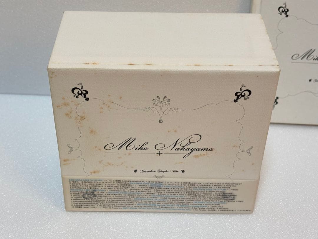 Ｓ*Ｏ様 中山美穂　Complete SINGLES BOX 初回限定生産品 C