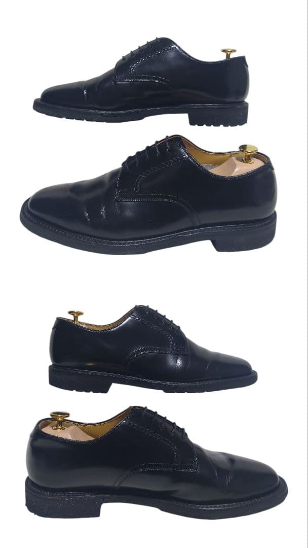 REGAL リーガル 2504 プレーントゥ レザー 黒 27cm