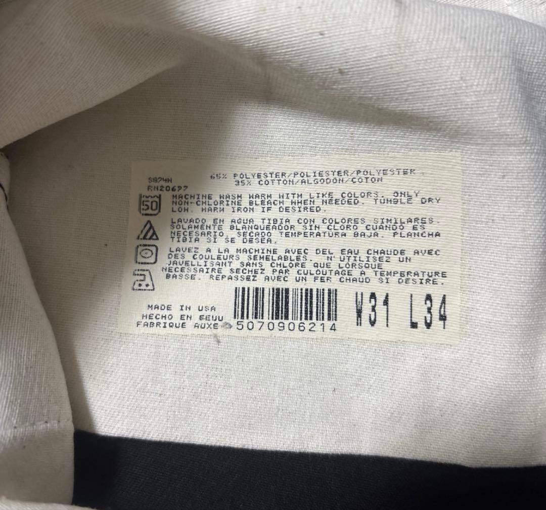 Dickies 874 90s USA製 w31 ブラック 神サイズ