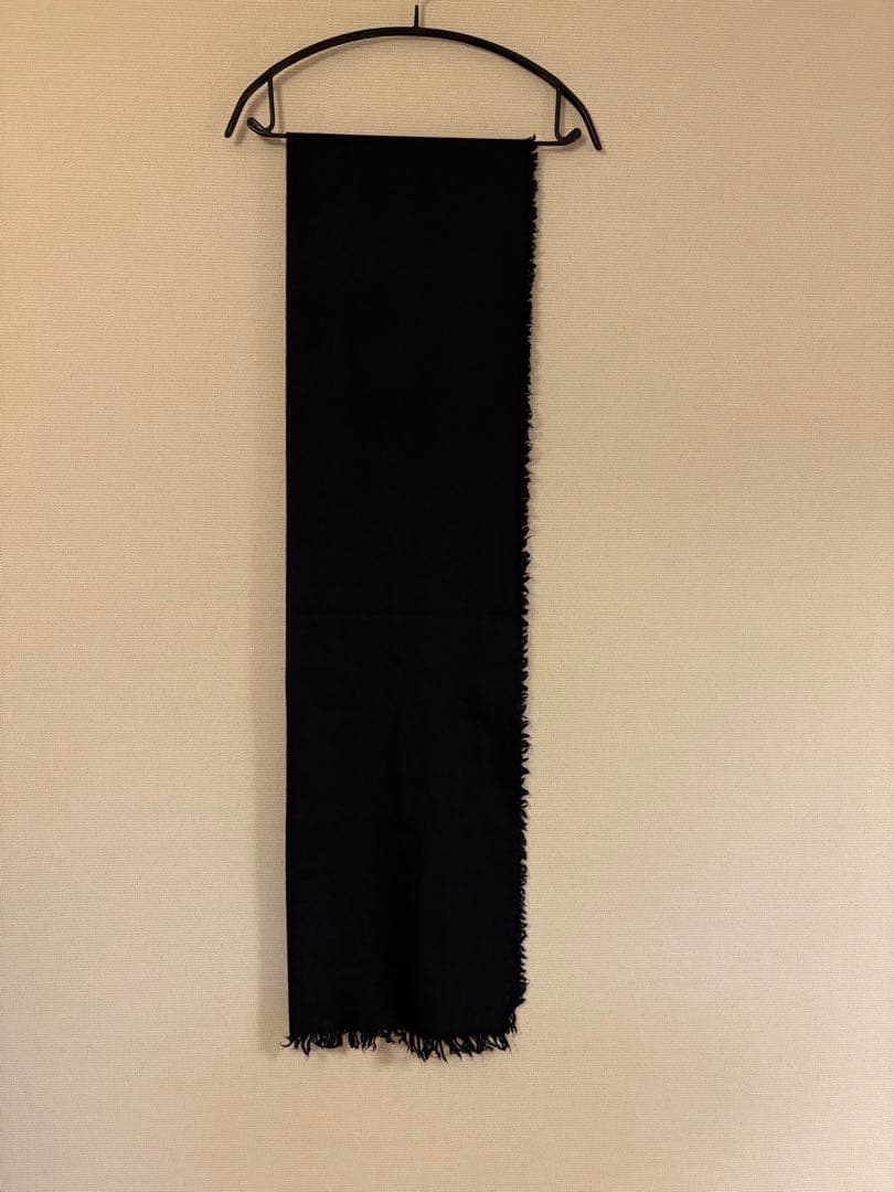 24aw comoli カシミヤシルク 製品染ストール