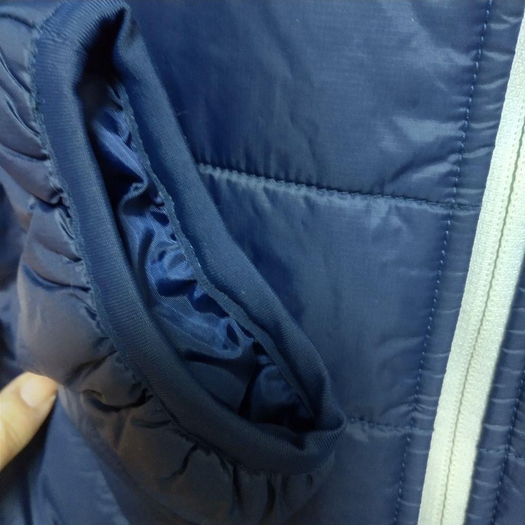 極美品 FJ キルティングジャケット ネイビー/ライトブルー M