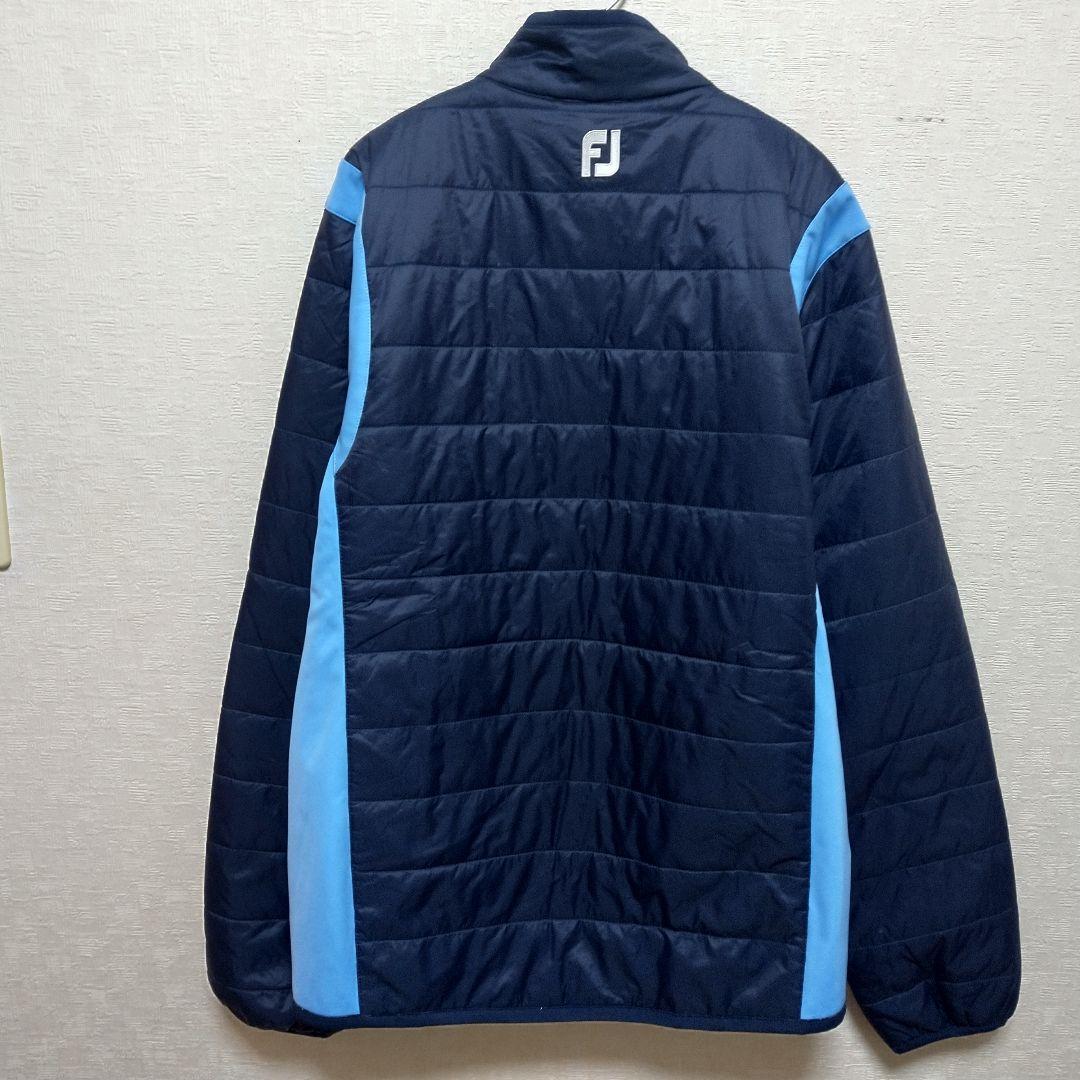極美品 FJ キルティングジャケット ネイビー/ライトブルー M
