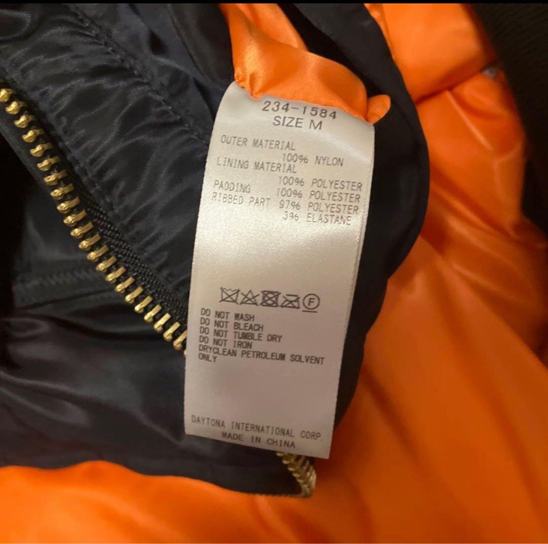 cahlumn フライトジャケット ネイビー ブラックcwu