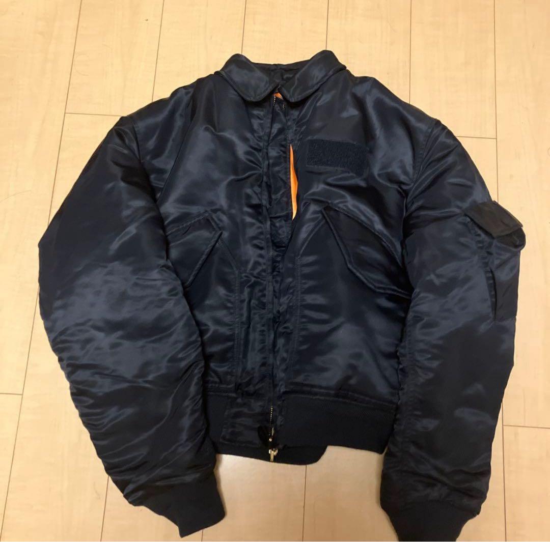 cahlumn フライトジャケット ネイビー ブラックcwu