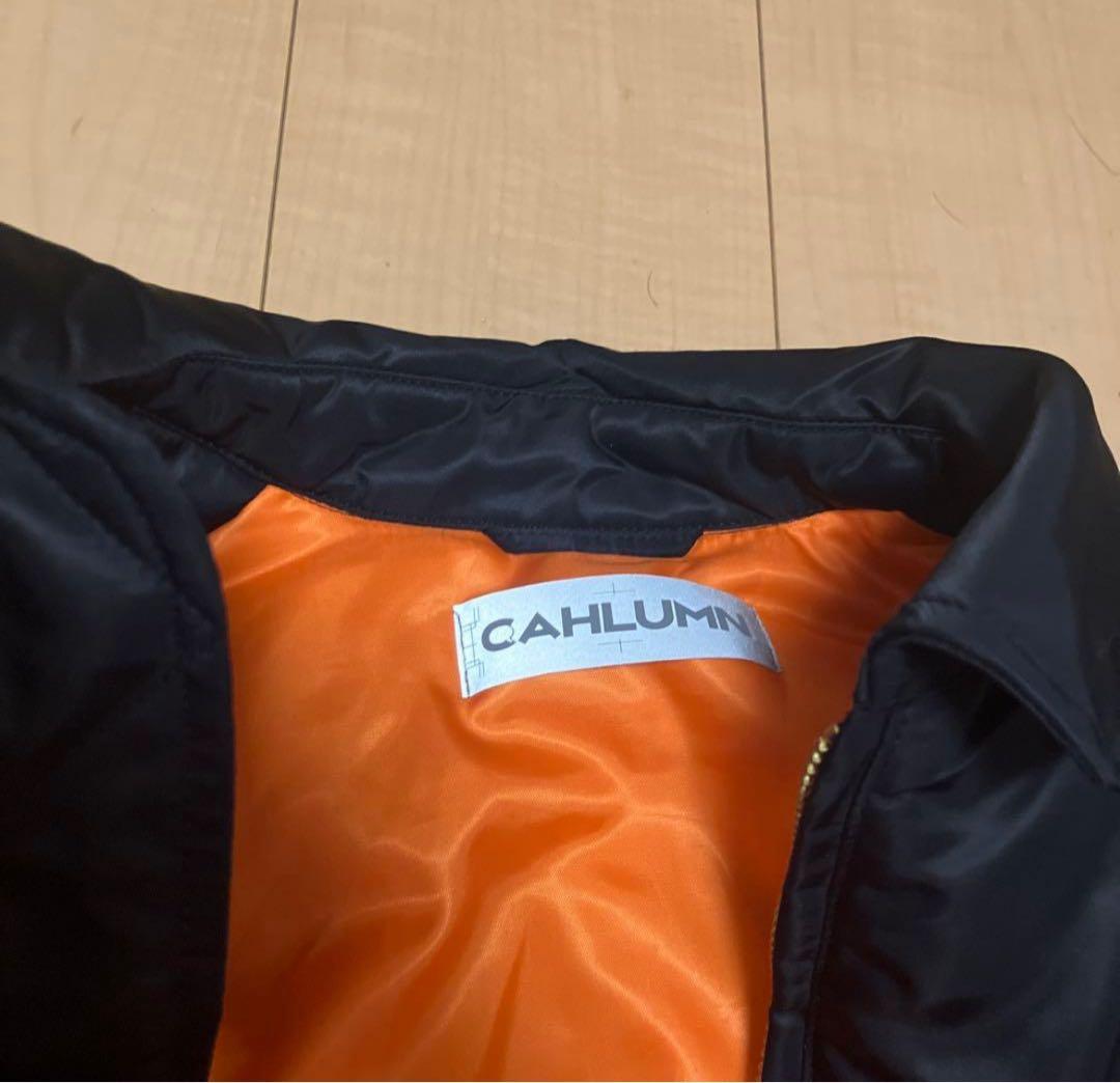 cahlumn フライトジャケット ネイビー ブラックcwu