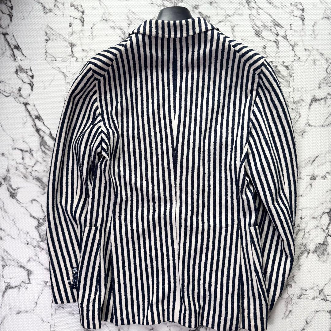 美品◯タリアトーレ　テーラードジャケット　ダブルブレスト　ストライプ　現行