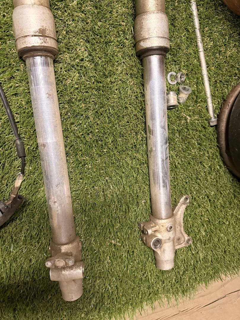 ヤマハyz80 サスペンションフォーク アルミ製 ダストシール付き