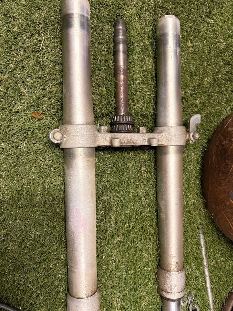 ヤマハyz80 サスペンションフォーク アルミ製 ダストシール付き