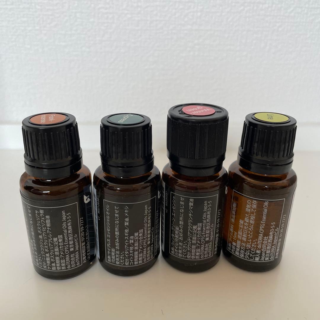 【新品】フランキンセンス、サイプレス、ウィンターグリーン、ライム