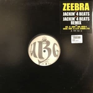 ZEEBRA JACKIN' 4 BEATS リミックス 12インチ